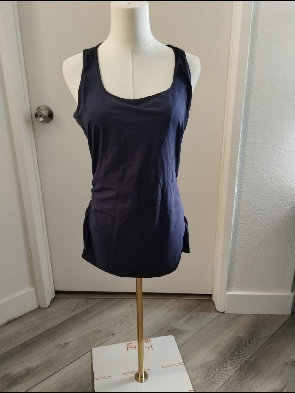 Venus Women's Navy Scoop Neck Tank Top